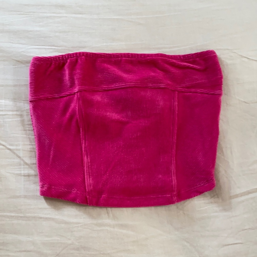Pink Tube Top Urban Outfitters
